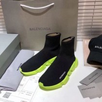 Balenciaga Speed Sneakers Knit UniseX In BlackLemon