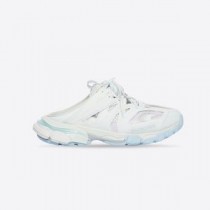 Balenciaga Track Mules Mesh And Nylon Women In White