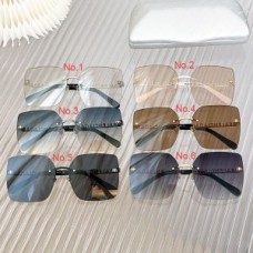 Balenciaga BB0312S Square Metal Sunglasses